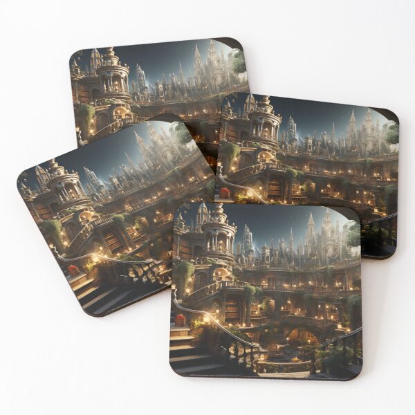 Item preview, Dragon's Sanctum: The Gothic Library Enclave designed and sold by oanaunciuleanu.