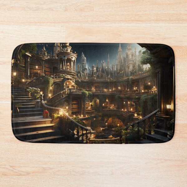 Item preview, Dragon's Sanctum: The Gothic Library Enclave designed and sold by oanaunciuleanu.