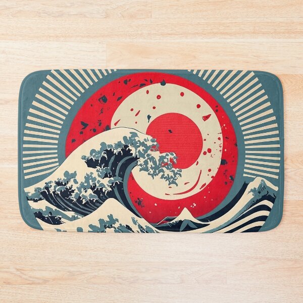 Item preview, hokusai wave designed and sold by Bertoni-Lee.