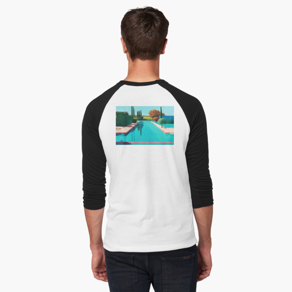 Aperçu de l'œuvre T-shirt baseball manches ¾ créée et vendue par MadeleinesINK.