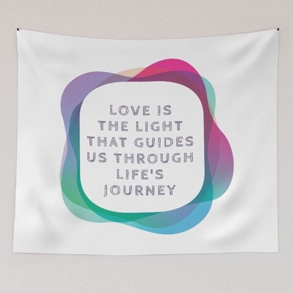 Item preview, Love is the light that guides us through life's journey designed and sold by DC Shop.