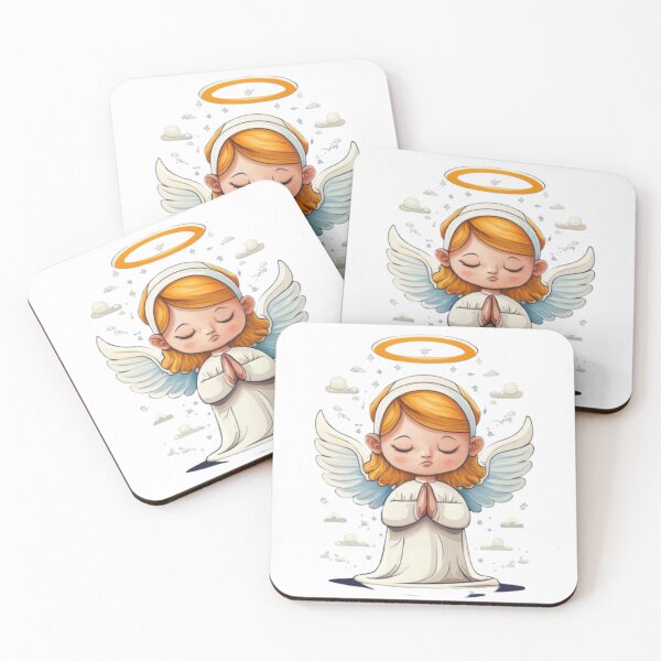 Item preview, cute little angel designed and sold by SketchStyle.