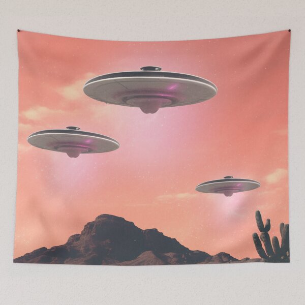 Item preview, Viaje surrealista al desierto de Ovni designed and sold by trajeado14.