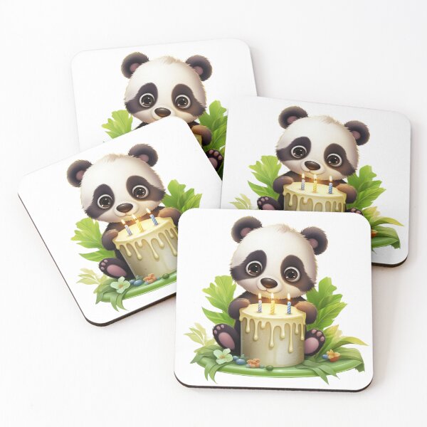 Item preview, Tropical Panda Birthday Bliss: Cute and Festive Design designed and sold by PandaPlanner.