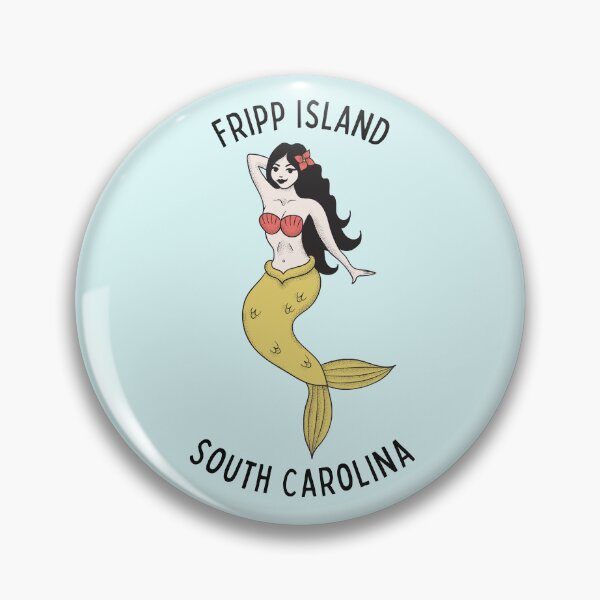 Item preview, Fripp Island South Carolina Mermaid Beach designed and sold by carolinafound.