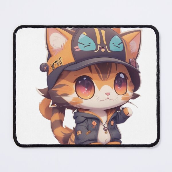 Item preview, Gato fachero con chaqueta y gorra  designed and sold by Cesarmejia.