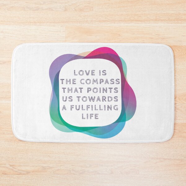 Item preview, Love is the compass that points us towards a fulfilling life designed and sold by DC Shop.