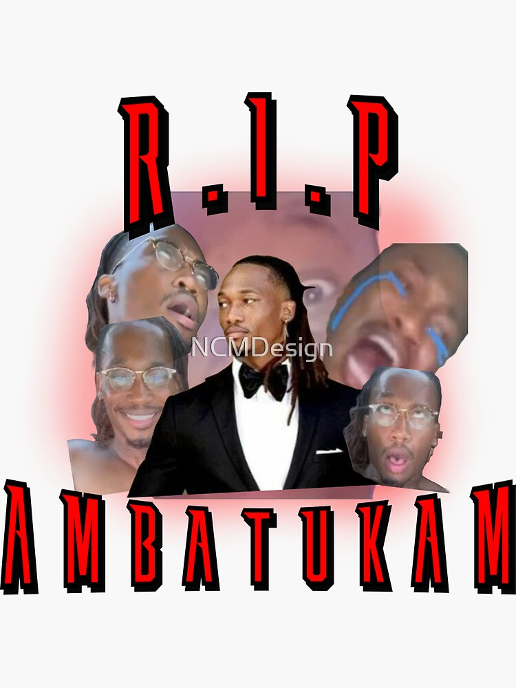 R.I.P Ambatukam Dreamybull funny meme | Sticker