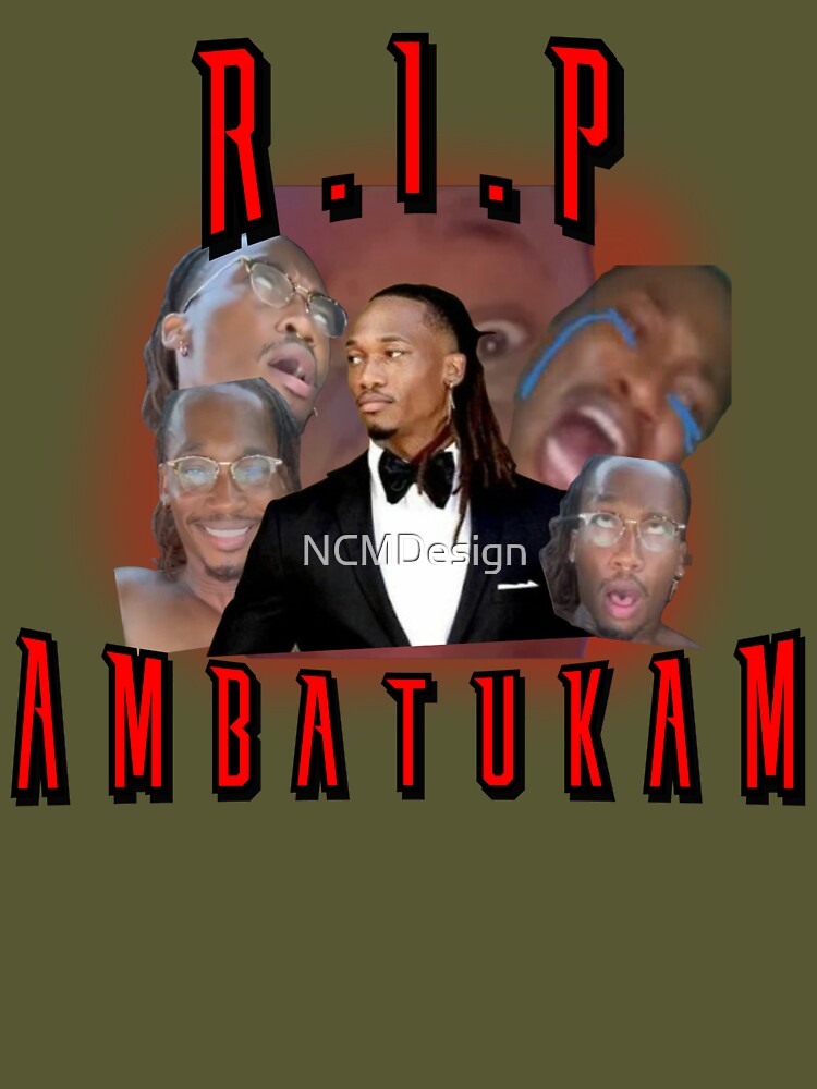 R.I.P Ambatukam Dreamybull funny meme Essential T-Shirt for Sale by  NCMDesign