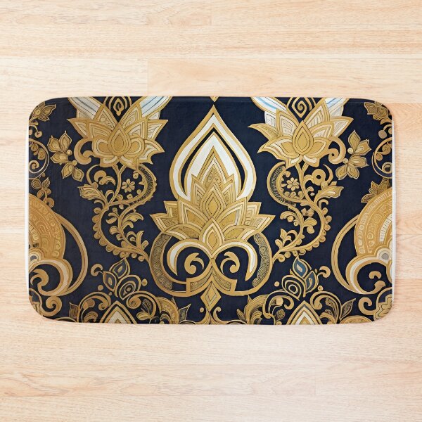 Item preview, Golden and White Blossoms designed and sold by MobizArt.