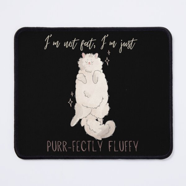 Item preview, I'm not fat - Persian Cat - Gifts for Cat Lovers designed and sold by FelineEmporium.