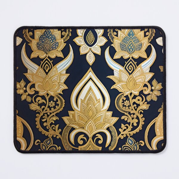 Item preview, Golden and White Blossoms designed and sold by MobizArt.