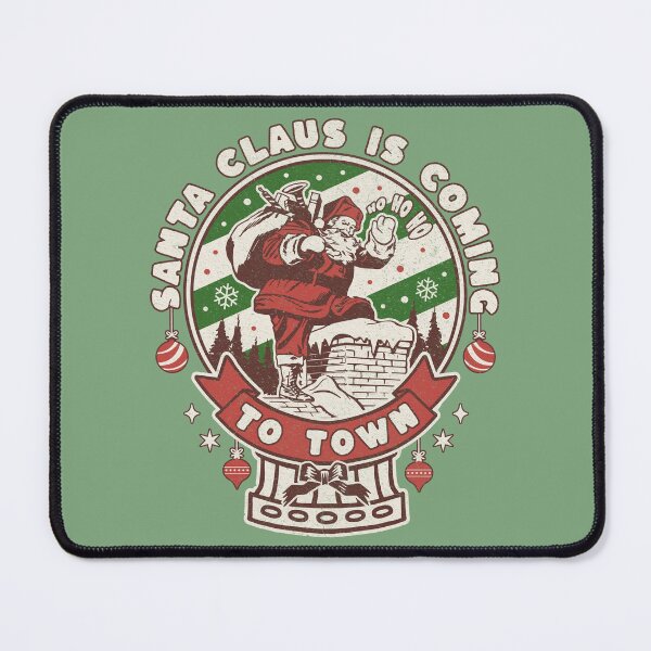 Item preview, Santa Claus Is Coming To Town hoho designed and sold by ArtByKattie.