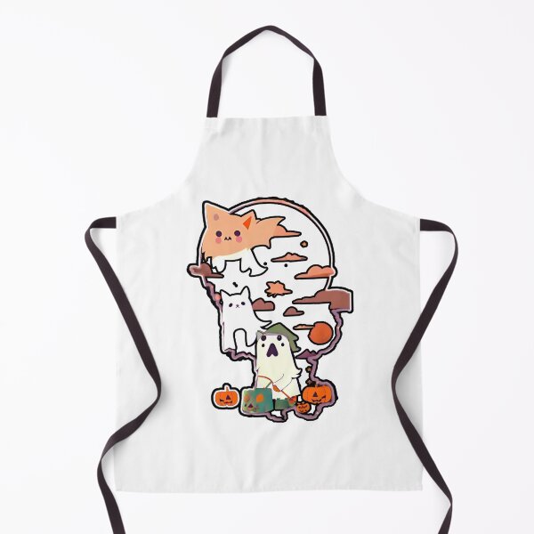 Item preview, Cute ghost cat Halloween Hallows Eve Art designed and sold by sdartproject.