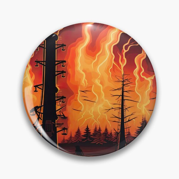 Item preview, Lightning at a power plant designed and sold by abmkf.