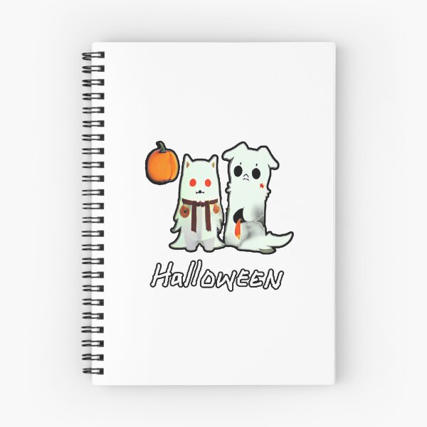 Item preview, Cute ghost cat Halloween  Hallows Eve Art  designed and sold by sdartproject.