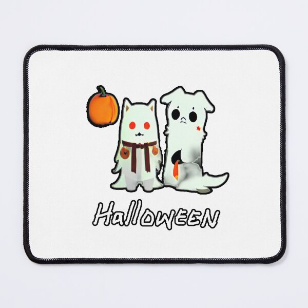 Item preview, Cute ghost cat Halloween Hallows Eve Art designed and sold by sdartproject.