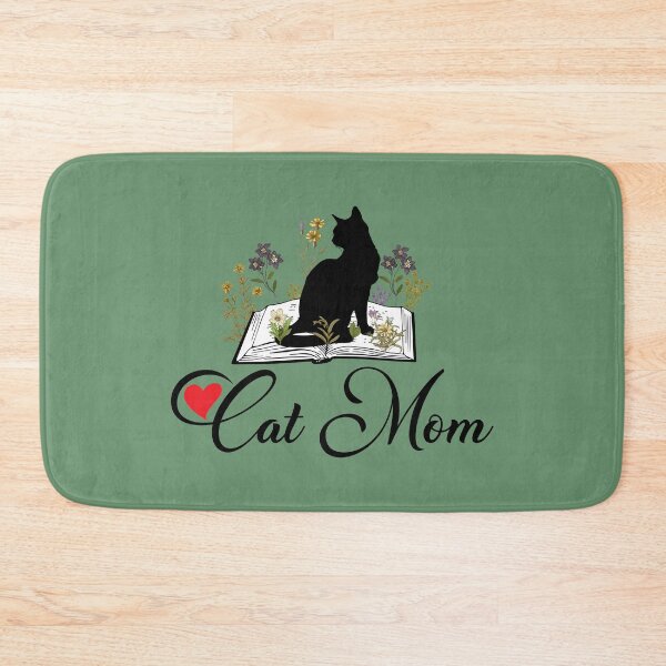 Item preview, Cat Mom Shirt, Cat Lover Tee, Cute Book Cat Shirt, Floral Book Shirt, Book Lover Sweatshirt, by DAM Creative, designed and sold by DAM Creative ⭐⭐⭐⭐⭐.