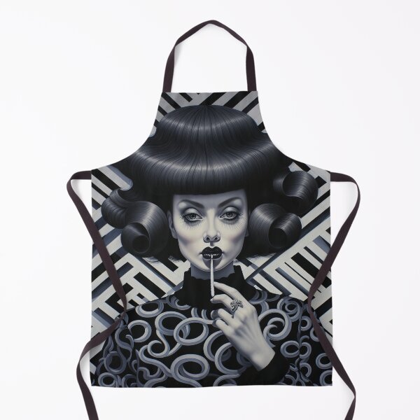 Item preview, Shanghai Smoking Girl Optical Art 1 designed and sold by Meeheemaha.