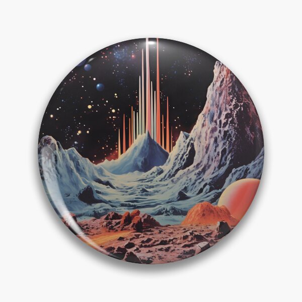 Item preview, Cosmic Landscape of Extraterrestrial Surface, Planets and Shining Stars designed and sold by Je-we.