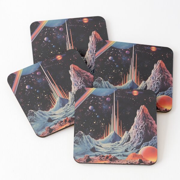 Item preview, Cosmic Landscape of Extraterrestrial Surface, Planets and Shining Stars designed and sold by Je-we.