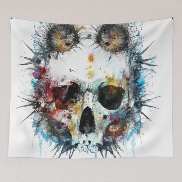 Item preview, Colorful Skull designed and sold by NeonblackArt.