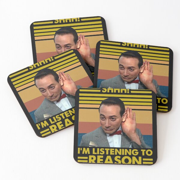 Item preview, Pee wee herman - Shhh! I'm Listening to Reason  (1) designed and sold by LuluMarvinDe.