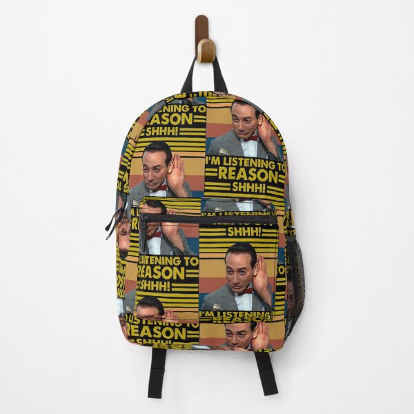 Item preview, Pee wee herman - Shhh! I'm Listening to Reason (1) designed and sold by LuluMarvinDe.