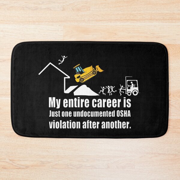 Item preview, One OSHA violation after another designed and sold by CarrieTDesigns.