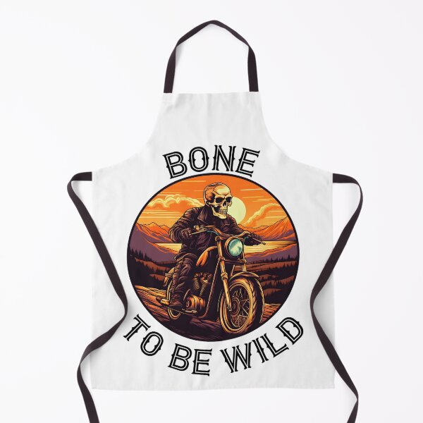 Artikelvorschau, Bone to be Wild Lustiges Skelett-Wortspiel – Skelett auf einem Motorrad entworfen und verkauft von elvisg03.