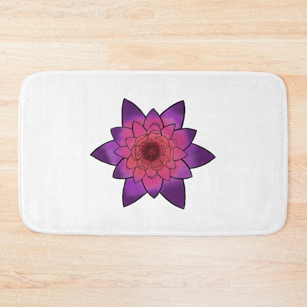 Item preview, Purple Red Lotus Flower designed and sold by Soulshinecc.