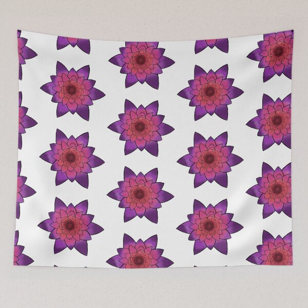 Item preview, Purple Red Lotus Flower designed and sold by Soulshinecc.