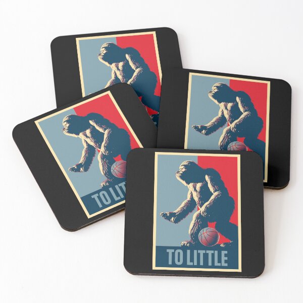 Item preview, Bigfoot Showing Too Little Gesture Basketball Funny designed and sold by TrueArtsStore.