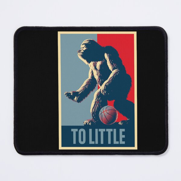 Item preview, Bigfoot Showing Too Little Gesture Basketball Funny designed and sold by TrueArtsStore.