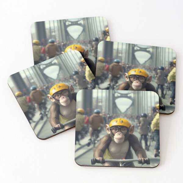 Item preview, Monkey Riding on London Bridge designed and sold by Atokeh.