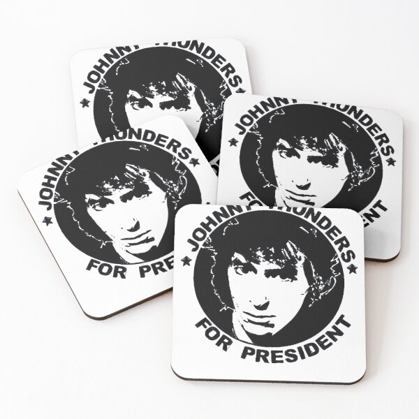 Item preview, JOHNNY THUNDERS FOR PRESIDENT designed and sold by CHASEFUNK.