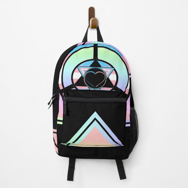 Item preview, Transgender LGBTQ+ Pastel Rainbow Triangle Simple Cute Design designed and sold by forkshifter.