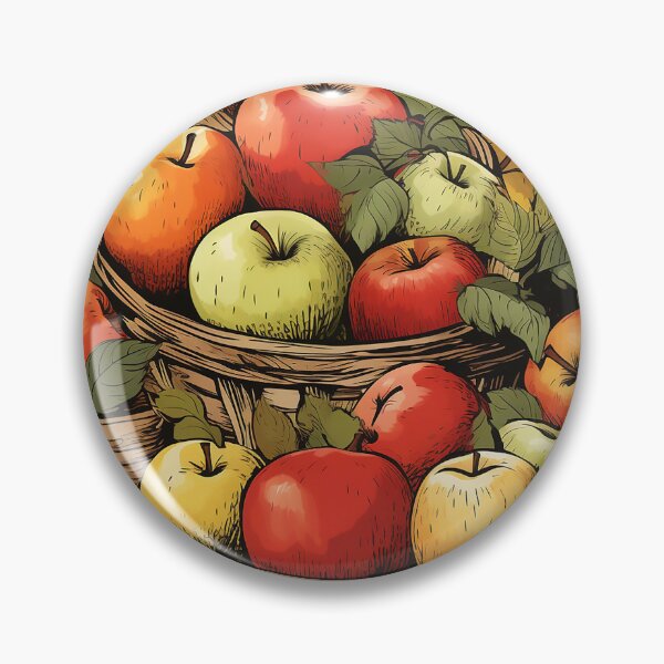 Item preview, Pretty Apple Basket Design designed and sold by LWLDesigns.