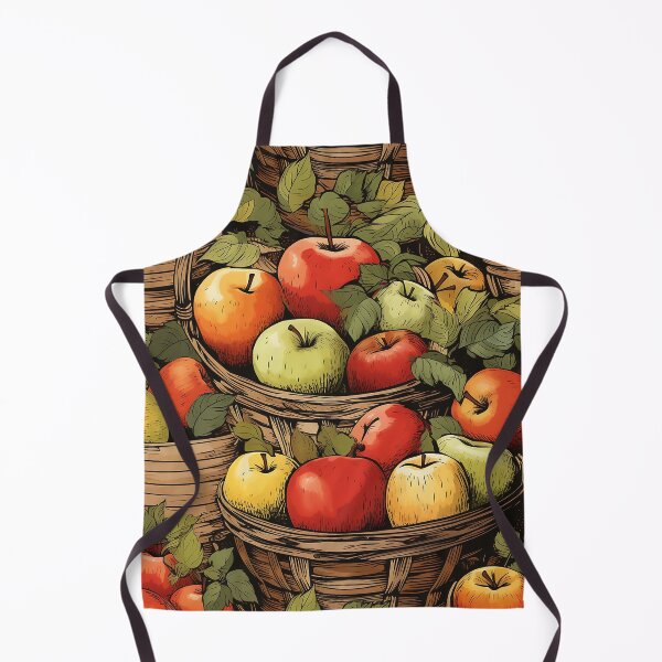 Item preview, Pretty Apple Basket Design designed and sold by LWLDesigns.