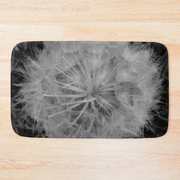 Item preview, Dandelion Seed Head in Black and White designed and sold by Scott and Mary Schneider art_photography.