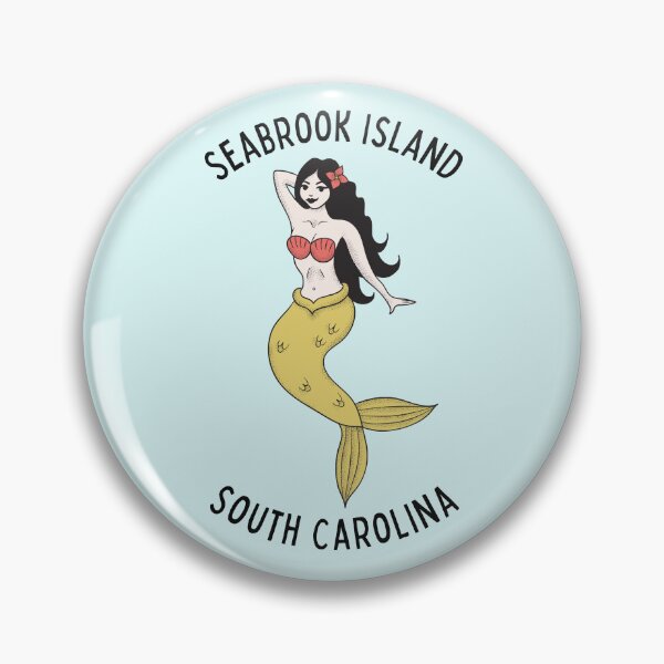 Item preview, Seabrook Island South Carolina Mermaid Beach designed and sold by carolinafound.