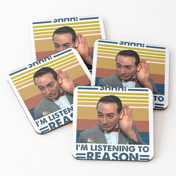 Item preview, Pee wee herman - Shhh! I'm Listening to Reason designed and sold by LuluMarvinDe.