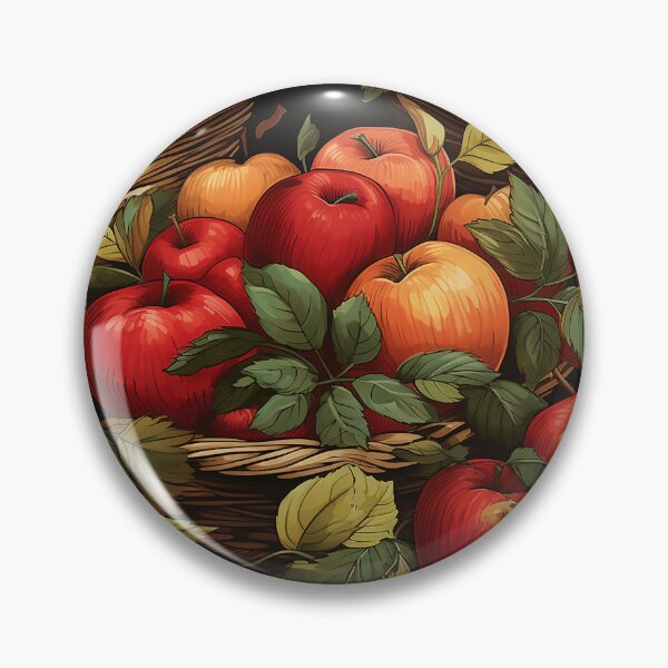 Item preview, Pretty Apple Basket Design designed and sold by LWLDesigns.