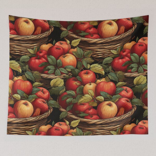 Item preview, Pretty Apple Basket Design designed and sold by LWLDesigns.