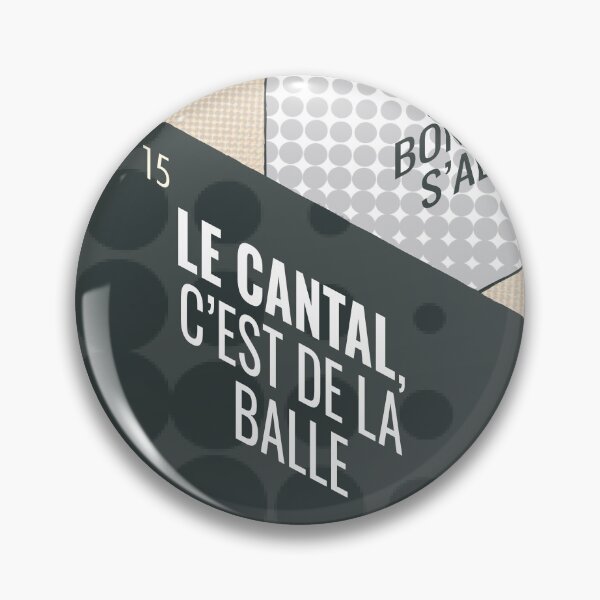Item preview, Cantal is good luck, 15, the departamental slogan designed and sold by Cyrille BRG.