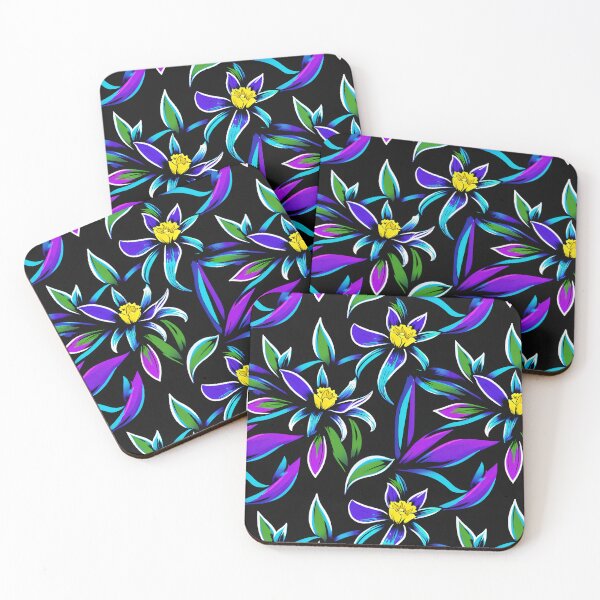 Item preview, Abstract Daffodils Repeating Pattern - All Over Print designed and sold by Image-Caption.