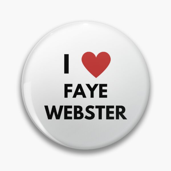 Item preview, I Love Faye Webster designed and sold by KohlAlexandra.