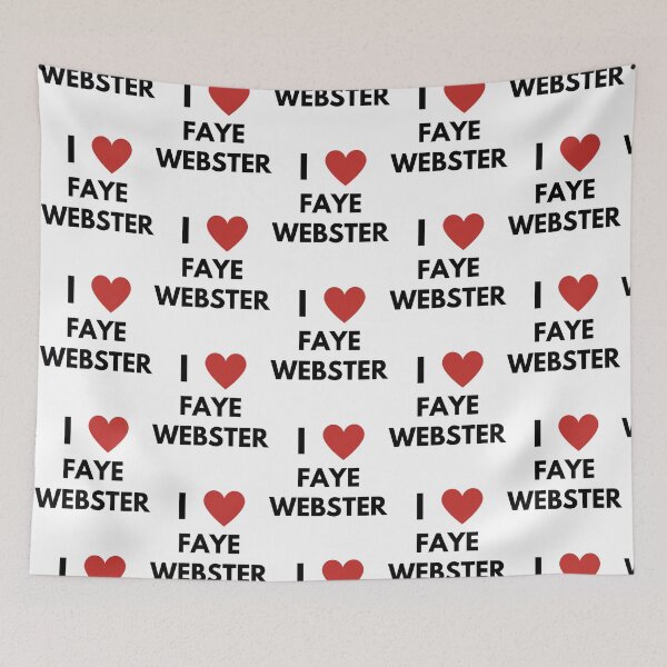 Item preview, I Love Faye Webster designed and sold by KohlAlexandra.
