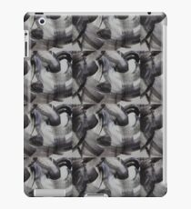 Black and white abstract iPad Case/Skin