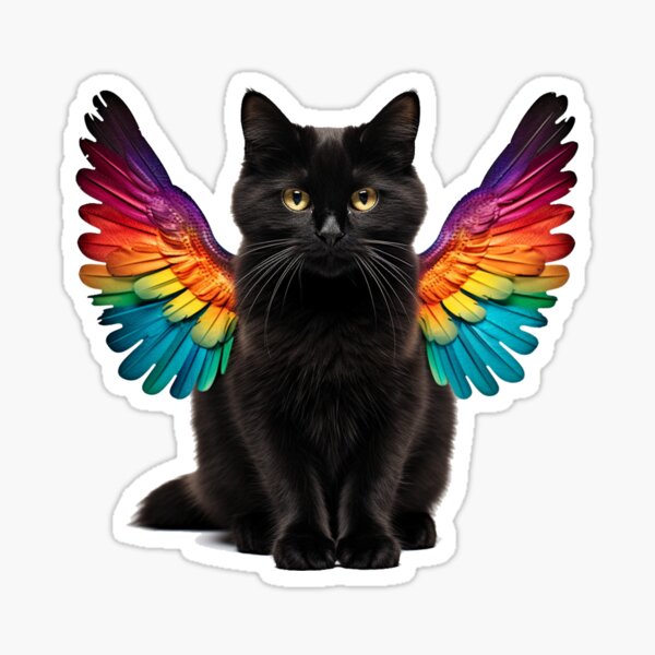 Sticker for Sale mit Katze, Kätzchen, Katzen, Tier, Haustier, lustig,  schwarze Katze, Haustiere, katzenartig, kawaii von XOXStudio